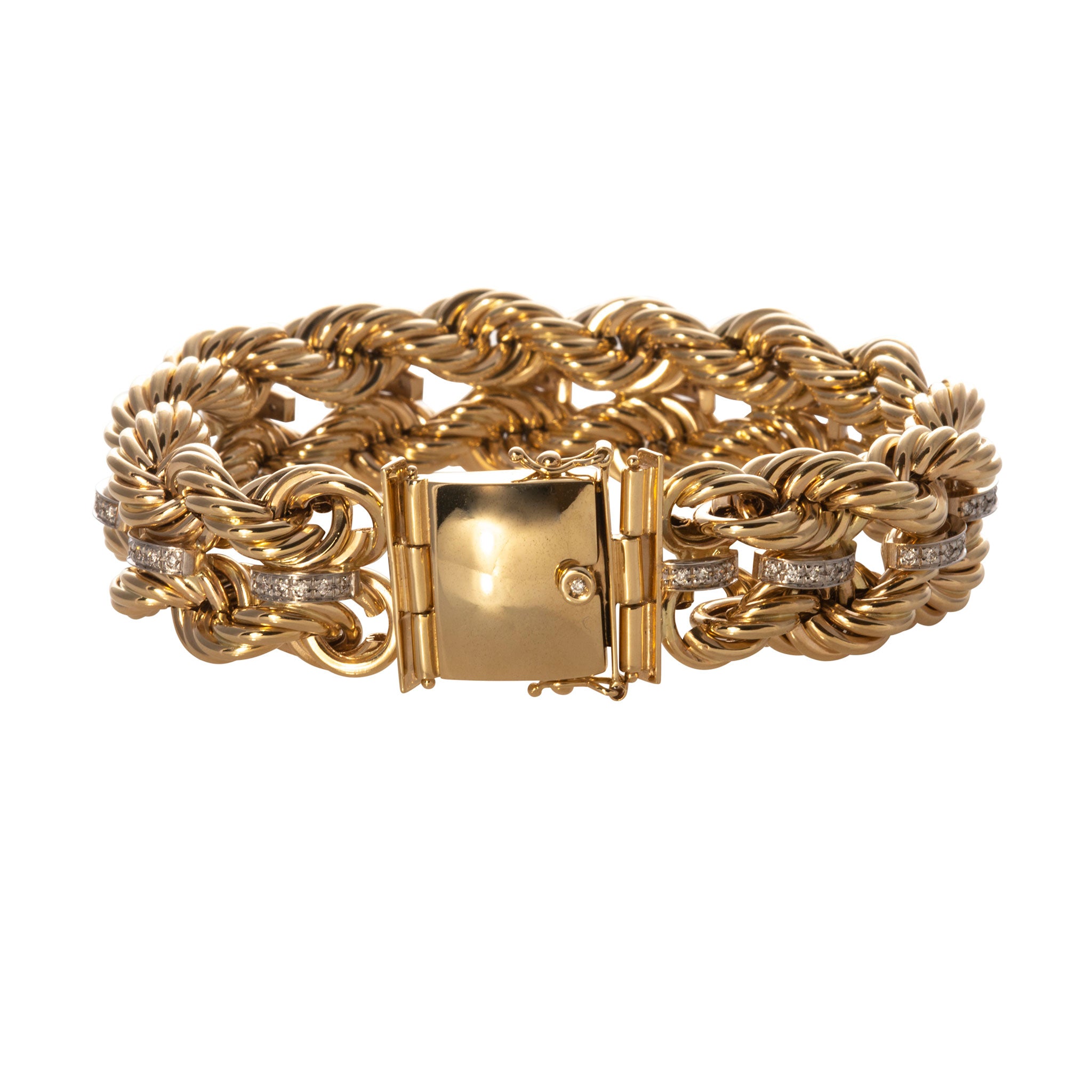 The Club Bracelet with Diamonds