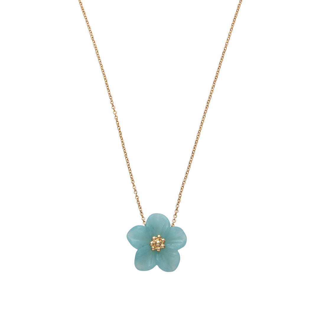 Tradd Street Flower Pendant Necklace