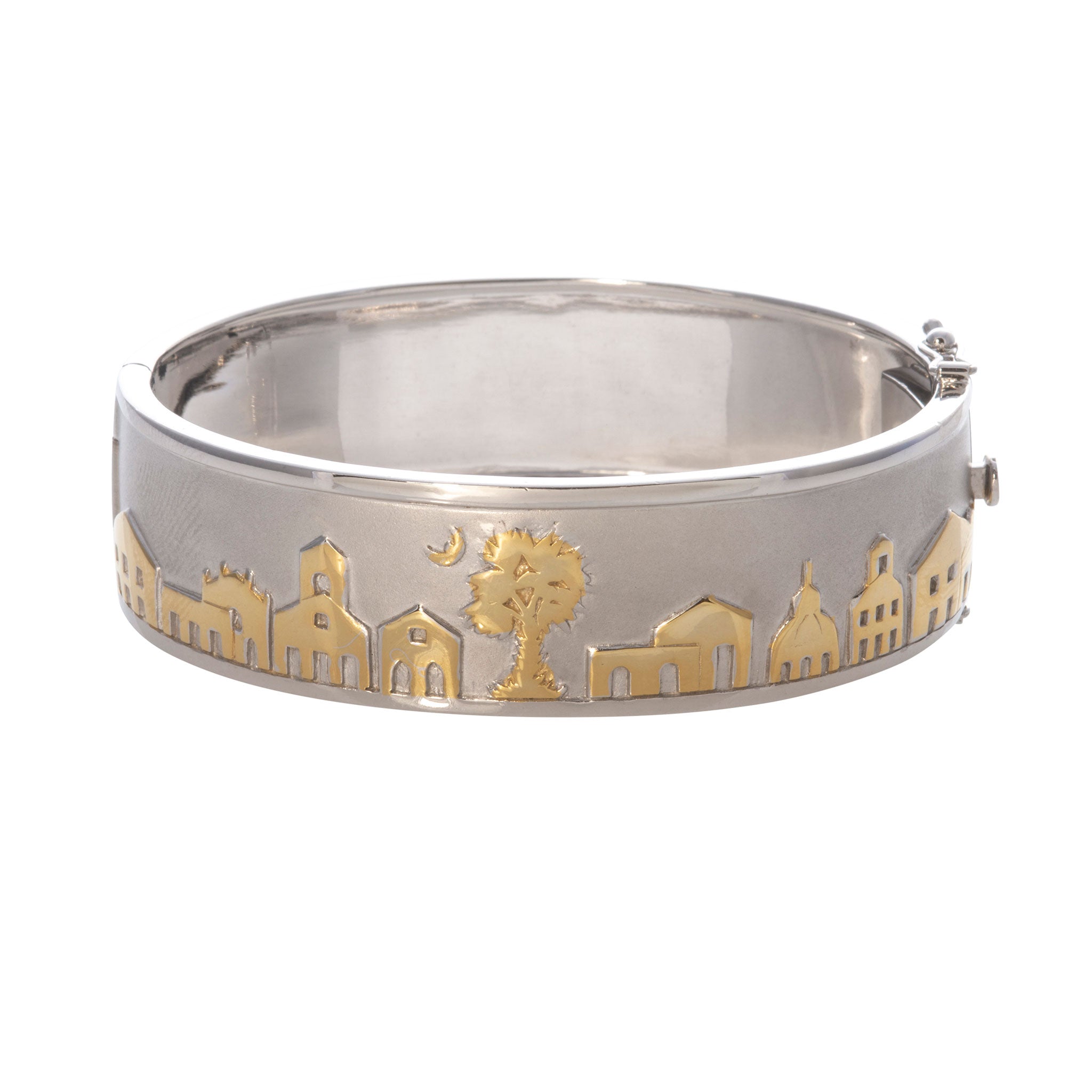 Charleston Skyline Cuff Bangle