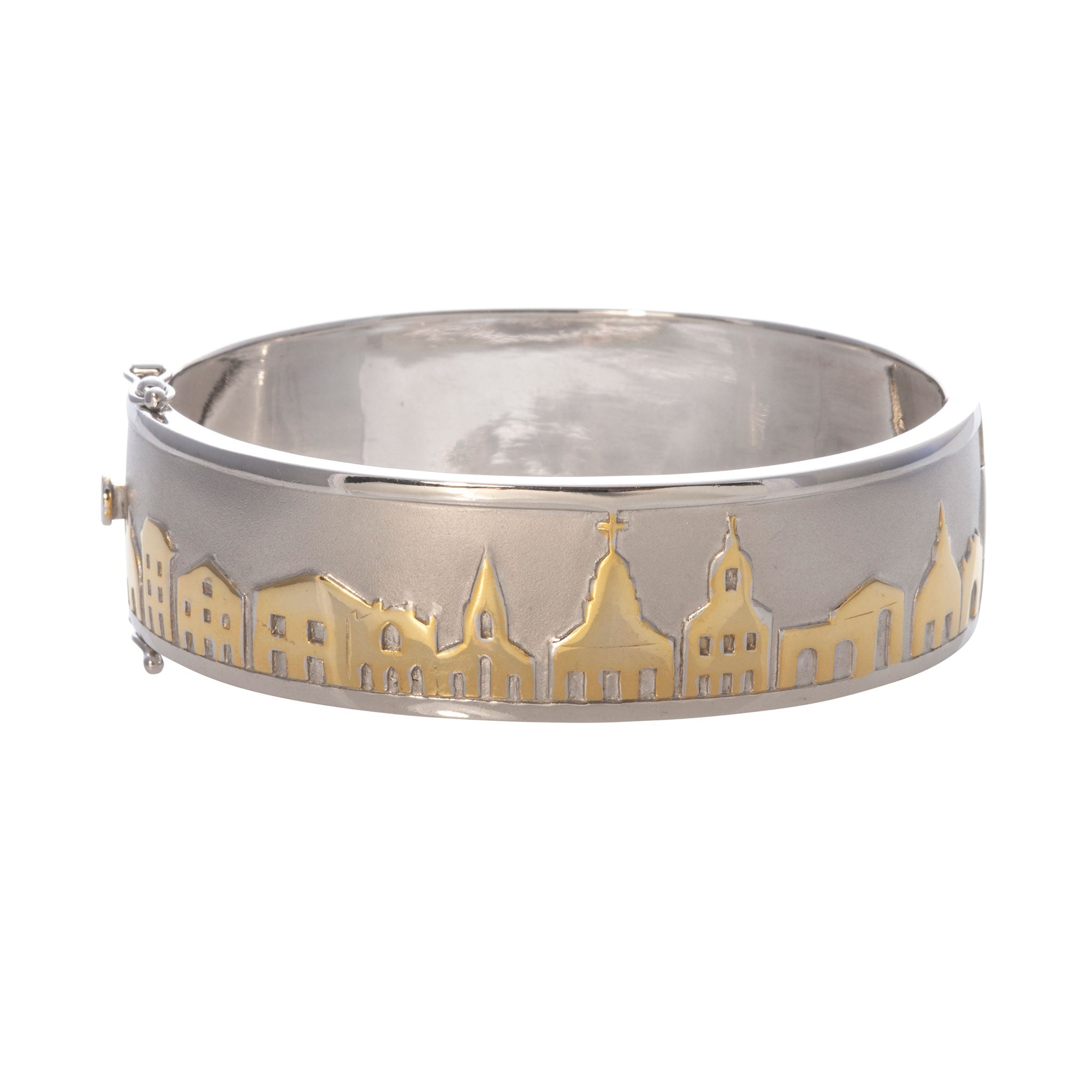 Charleston Skyline Cuff Bangle