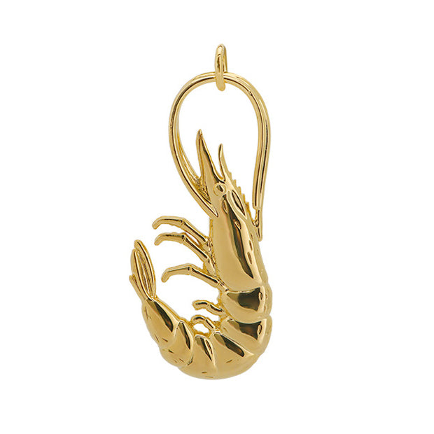 Goldbug Shrimp Charm