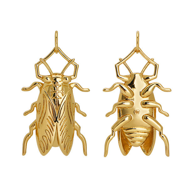 Goldbug Bug Charm