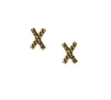 Goldbug Collection Love On Top X Stud Earrings