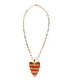 Goldbug Collection Love On Top Heart Pendant Necklace