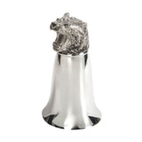 Pewter Tiger Stirrup Cup 8oz