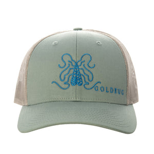 Goldbug Seafoam Green Trucker Hat