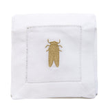 Goldbug Linen Cocktail Napkins