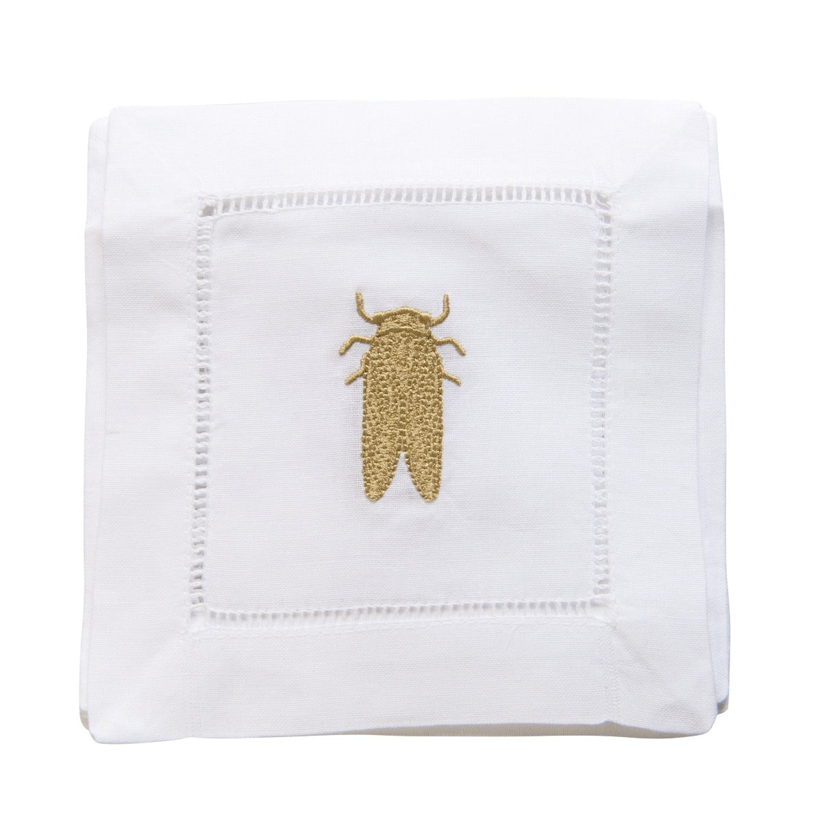 Goldbug Linen Cocktail Napkins