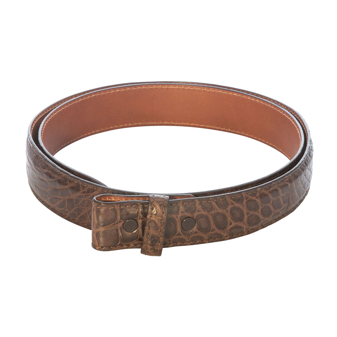 George Campsen Original Brown Alligator Belt Strap