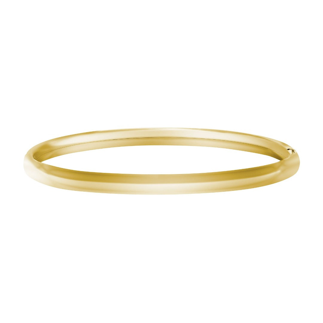 Adult 14K Gold Filled Plain 5mm Bangle