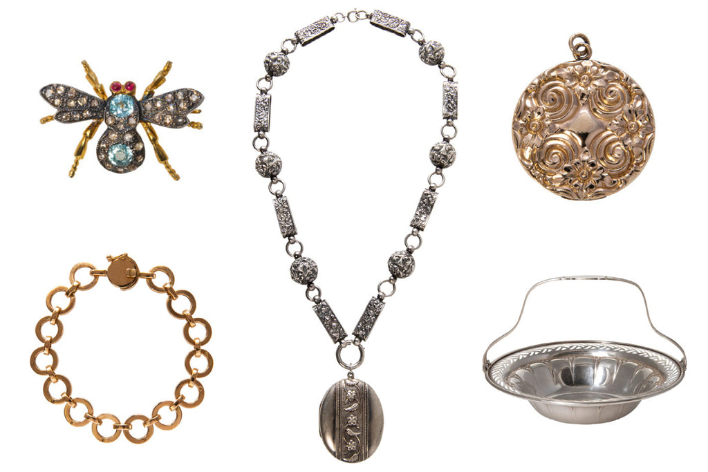 Estate and antique jewelry and gifts for the antiquarian