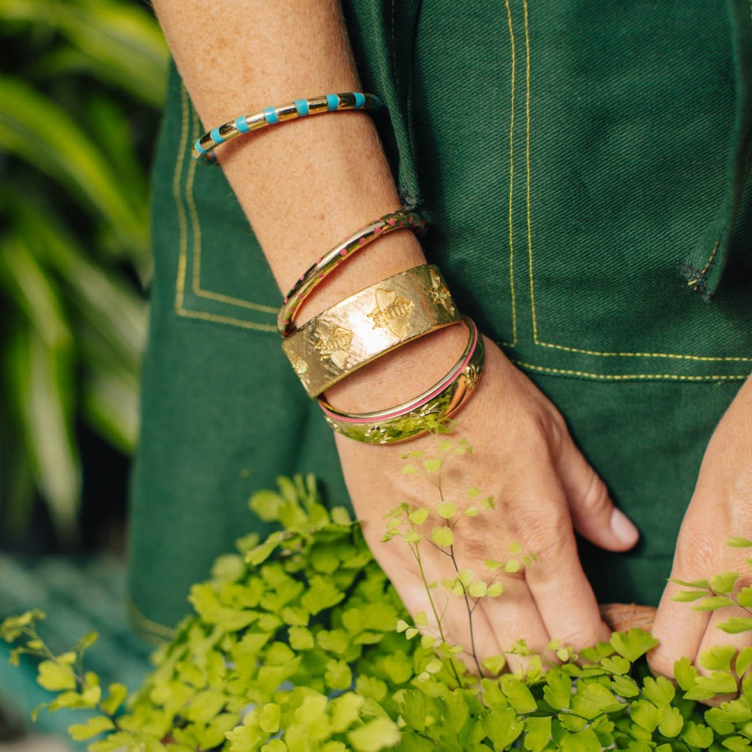 Goldbug Bee Mine Cuff