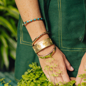 Goldbug Somewhere Over the Rainbow Bug Cuff