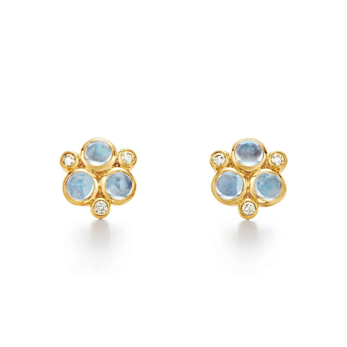 Temple St. Clair Blue Moon Classic Trio Earrings