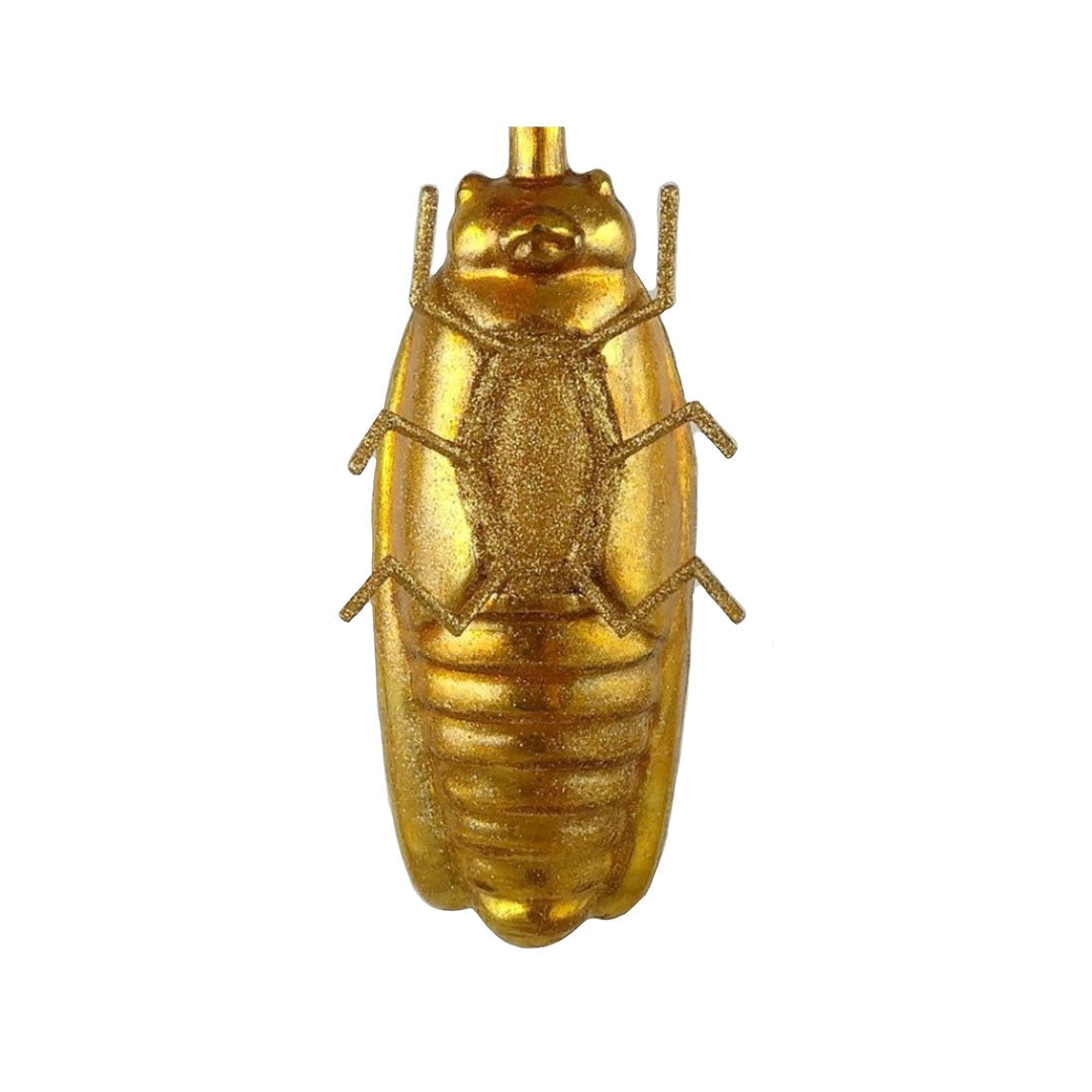 Goldbug Christmas 2021 Glass Bug Ornament