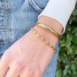 Goldbug Blue Skies Hinged Bangle