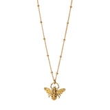 Goldbug Lowcountry Bee Charm Necklace