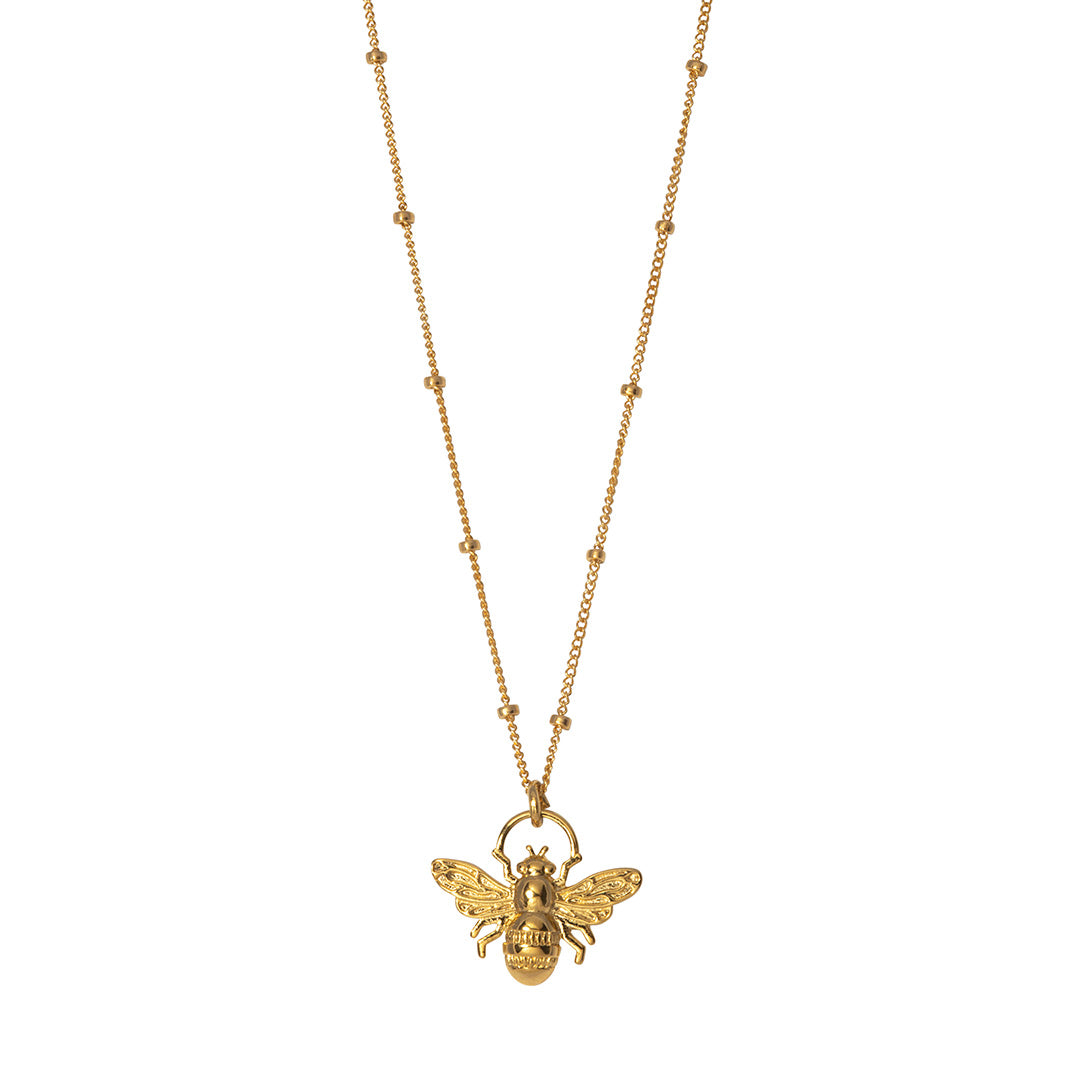 Goldbug Lowcountry Bee Charm Necklace