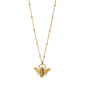 Goldbug Lowcountry Bee Charm Necklace