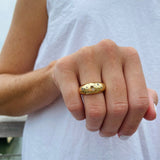 Goldbug Lowcountry Firefly Dome Ring