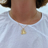 Goldbug Lowcountry Doodle Bug Charm Necklace