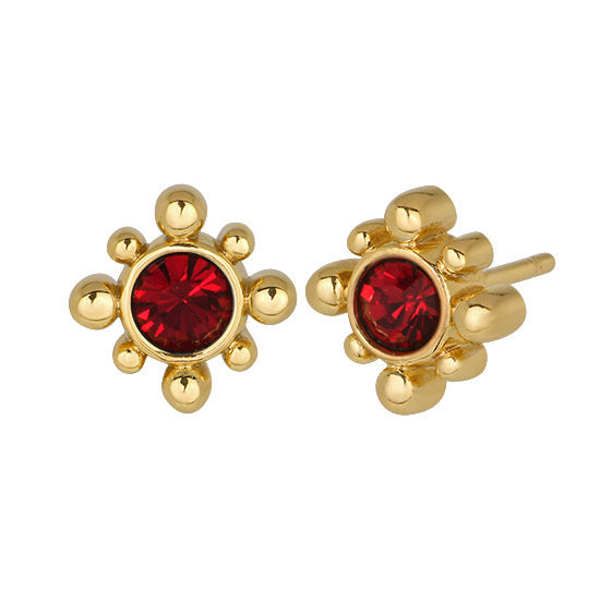 Goldbug January Birthstone Stud Earrings