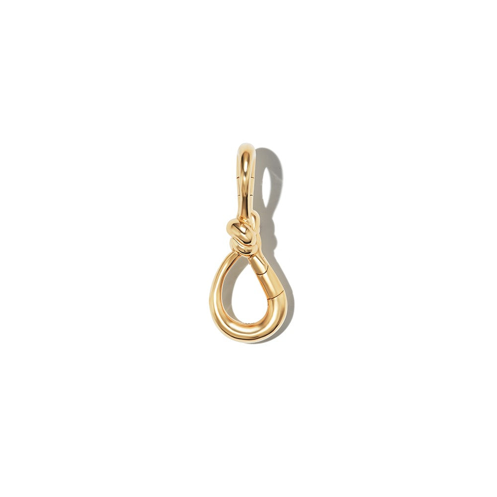 Marla Aaron 18K Gold True Lover’s Knot Lock