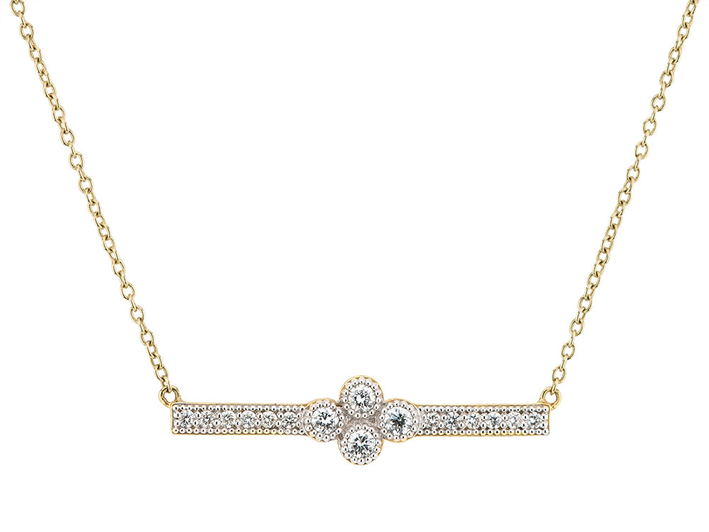 Jude Frances Provence Bar Necklace