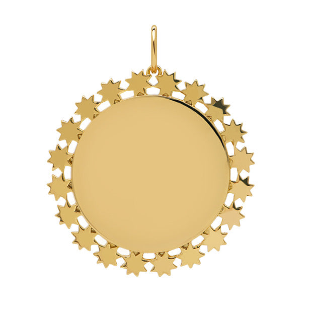 Goldbug Star Edge Pendant