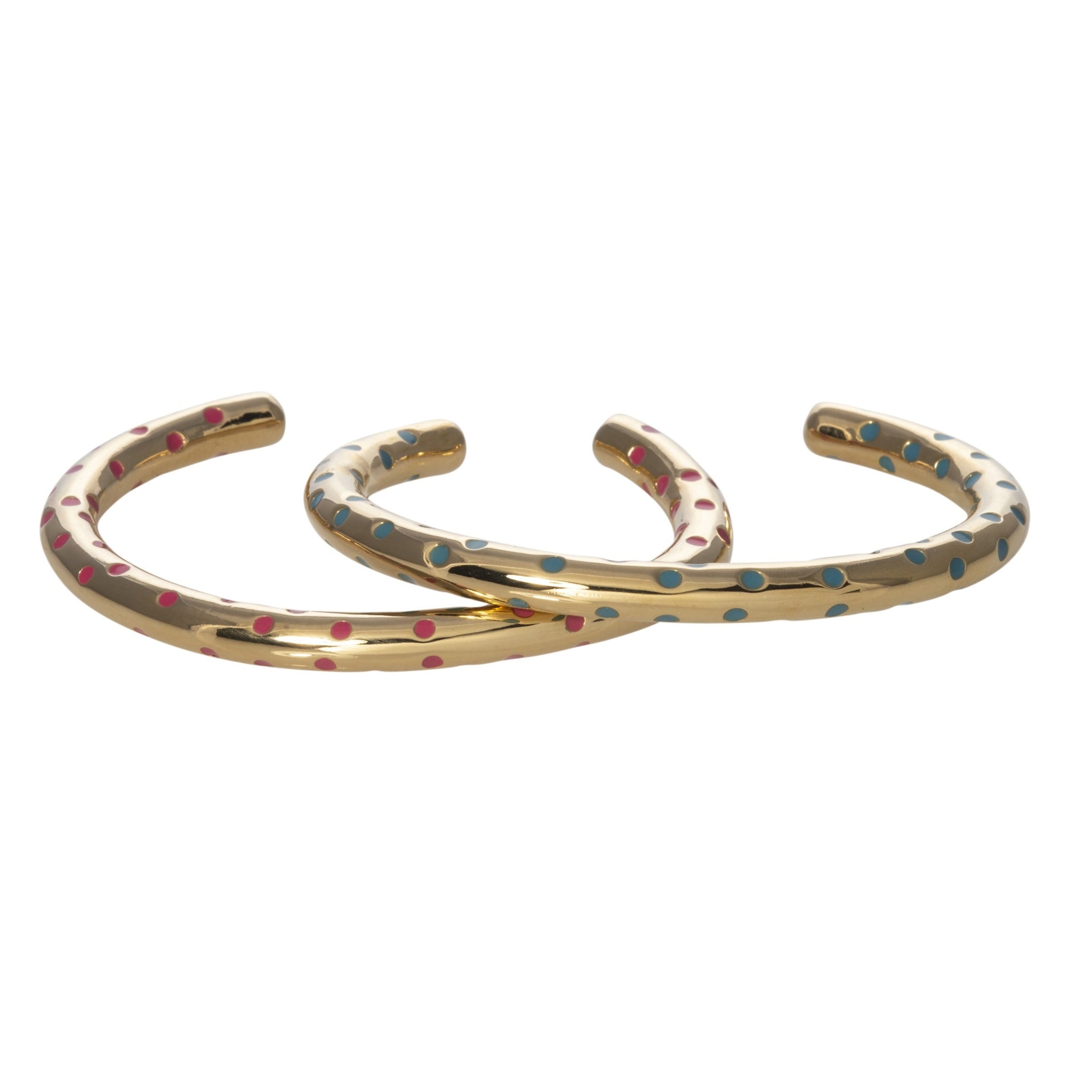 Goldbug Somewhere Over the Rainbow Dot Cuff