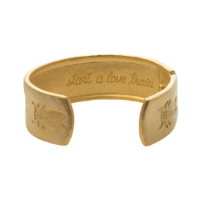 Goldbug Love Train Cuff