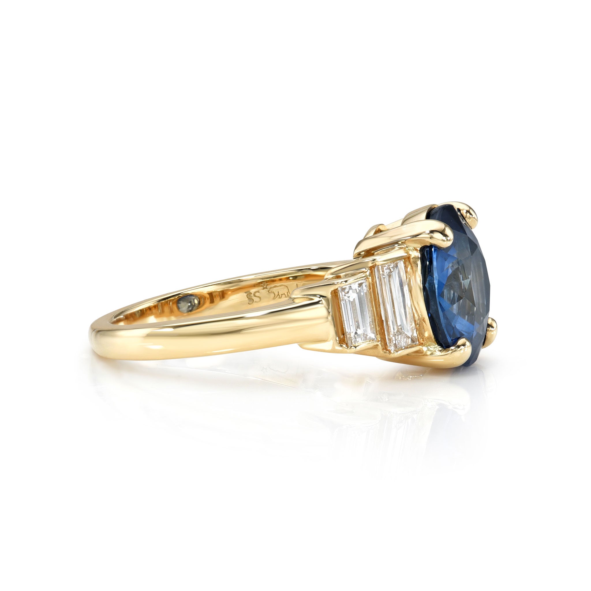 Single Stone Sapphire Scout Ring