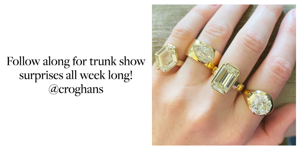 Follow along for trunk show surprises all week long!