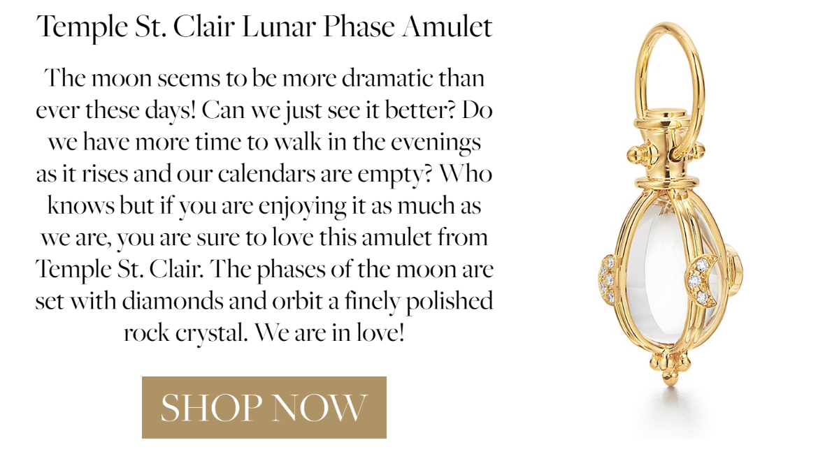 Temple St. Clair Small Lunar Phases Amulet